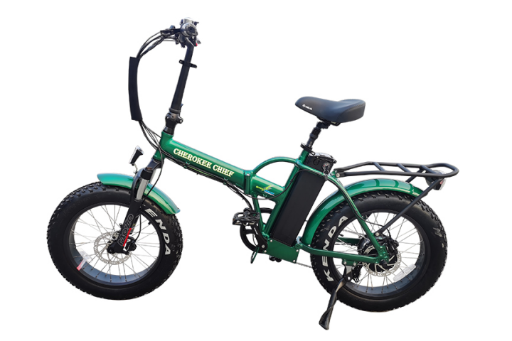 Folding Electric Bike with Fat Tires - Foldable Design