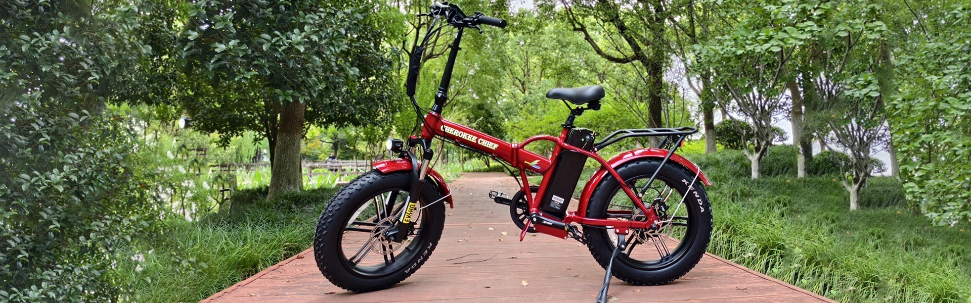 Foldable Fat Tire Electric Bike - Compact & Powerful Ride