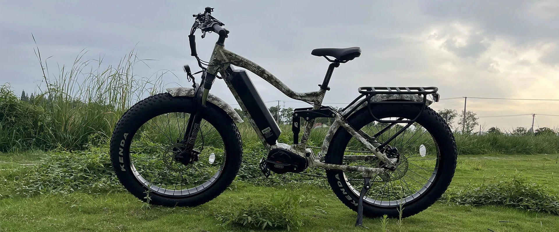 Bicicleta de montaña eléctrica Mid Drive