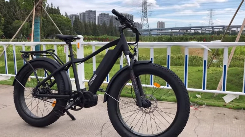 Bicicleta eléctrica de gran potencia de 1000W con motor central