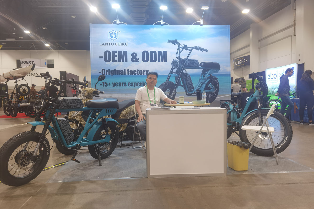 Lantu Ebike In Exhibition