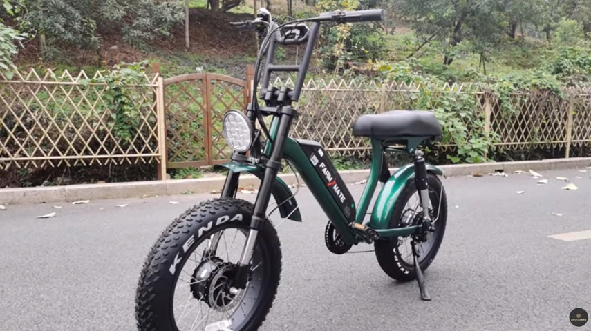 ¡Superventas! Motor dual de neumático gordo de 20 pulgadas Ebike