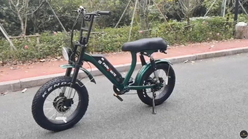 Ebike de neumático de grasa de motor dual