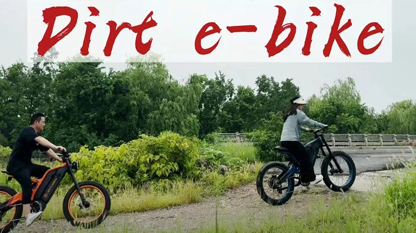 Especificaciones de Lantu Ebike Dirt eBike y primer viaje