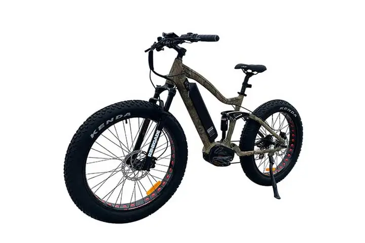 Ebike de neumático de grasa de accionamiento medio