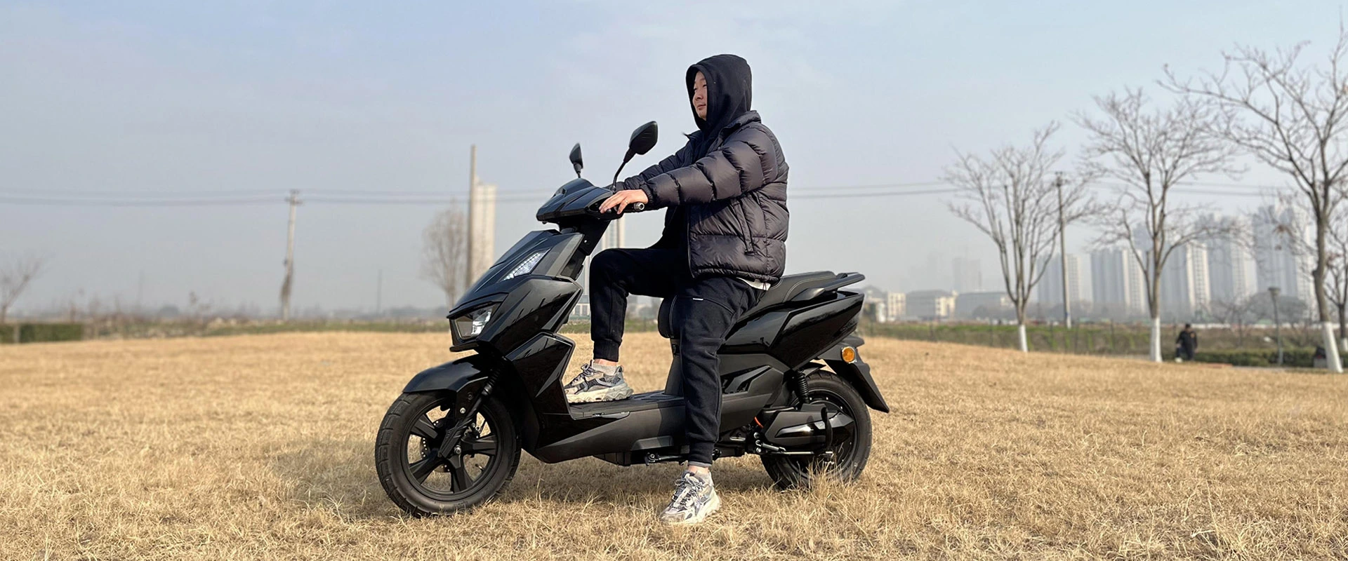 1500W motocicleta eléctrica para adultos